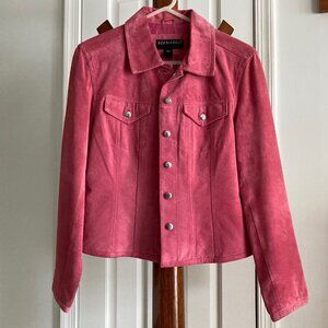 Bernardo Suede Jean-Style Jacket